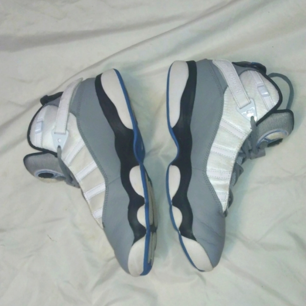 EUC JORDAN 6 RINGS "WHITE PARTICLE GREY" SIZE 8.5